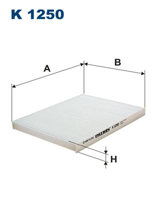 FILTRON K1250 - Салонный фильтр