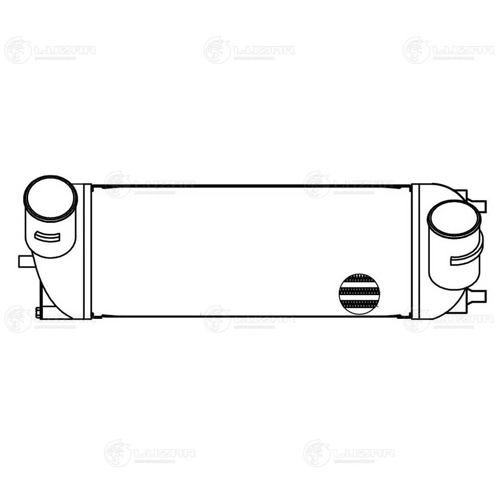 LUZAR LRIC 081Y0 - Интеркулер