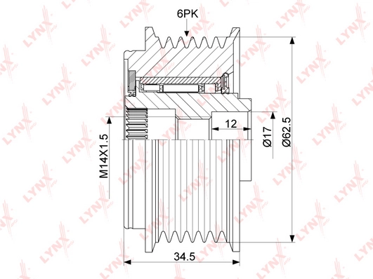 Шкив генератора