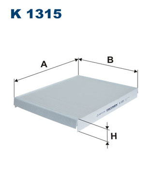 FILTRON K1315 - Салонный фильтр