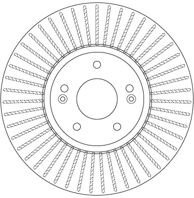 TRW DF6222 - Тормозные диски