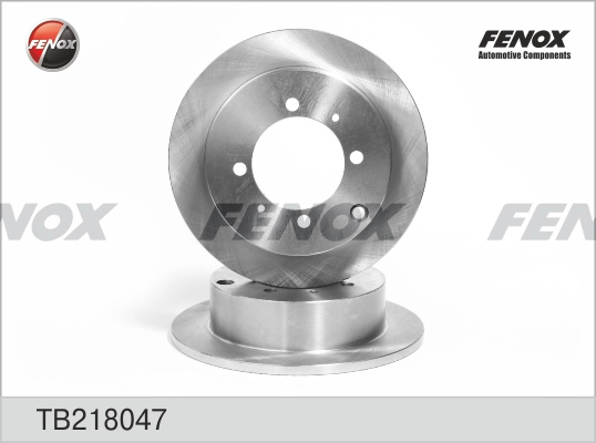 FENOX TB218047 - Тормозные диски