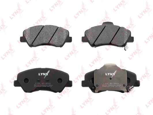 LYNXAUTO BD-3619 - Тормозные колодки 