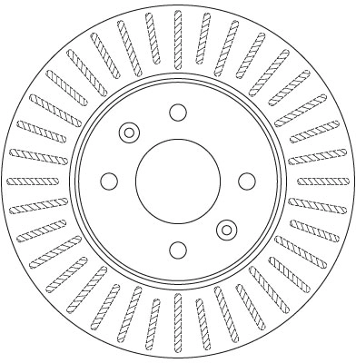 TRW DF6198 - Тормозные диски
