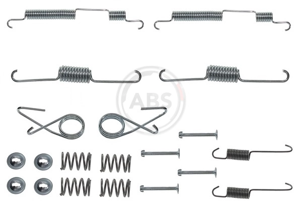 Ремкомплект тормозных колодок ручника