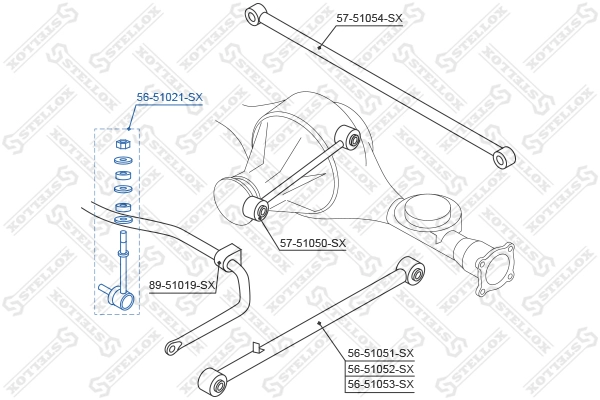 Стойки стабилизатора