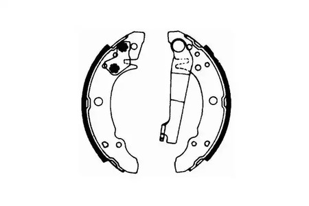 SCT GERMANY SS 511 - Барабанные колодки