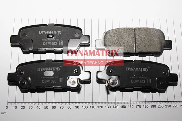 DYNAMATRIX DBP1693 - Тормозные колодки 