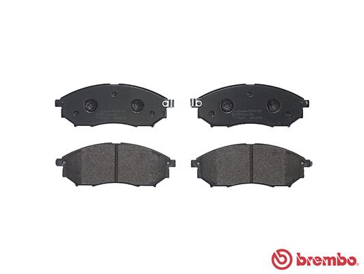 BREMBO P 56 094 - Комплект тормозных колодок, дисковый тормоз PRIME LINE