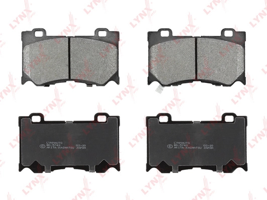 LYNXAUTO BD-5742 - Тормозные колодки 