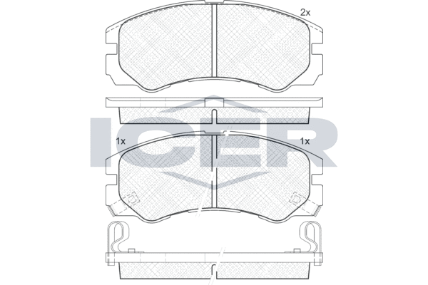 Тормозные колодки 