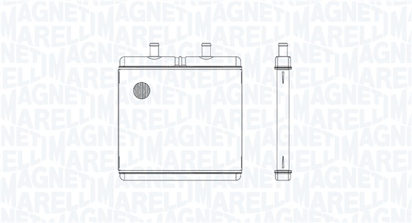 Радиатор печки