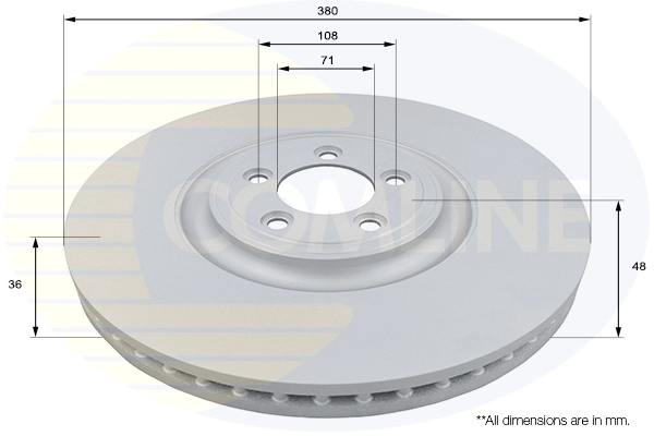 Тормозной диск Comline