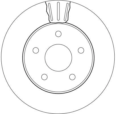 TRW DF4170 - Тормозные диски