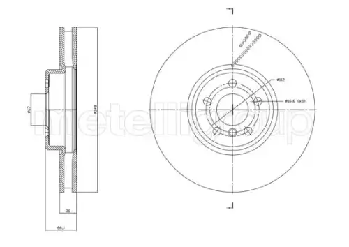 METELLI 231867c - Тормозные диски