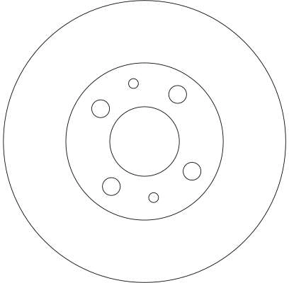 TRW DF4107 - Тормозные диски