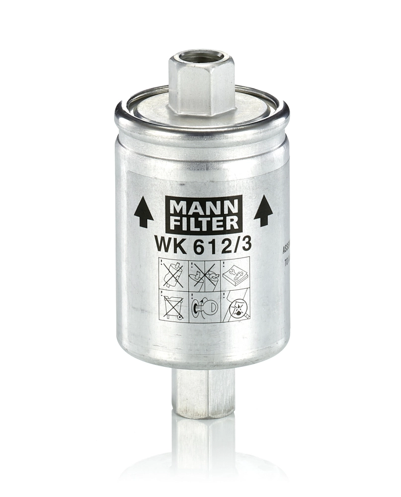 MANN-FILTER WK 612/3 - Топливный фильтр