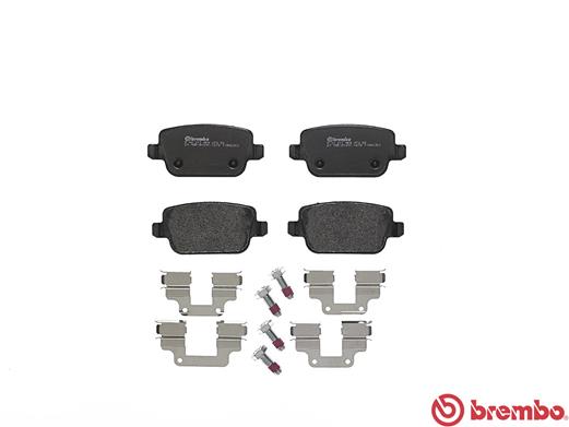 BREMBO P 44 017 - Комплект тормозных колодок, дисковый тормоз PRIME LINE
