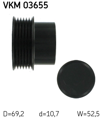 SKF VKM 03655 - Шкив генератора
