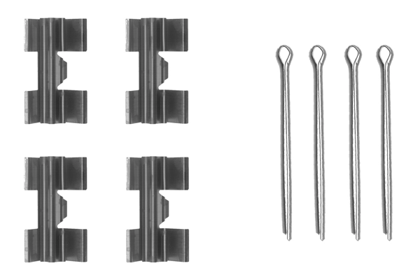 BOSCH 1 987 474 172 - Ремкомплект тормозных колодок