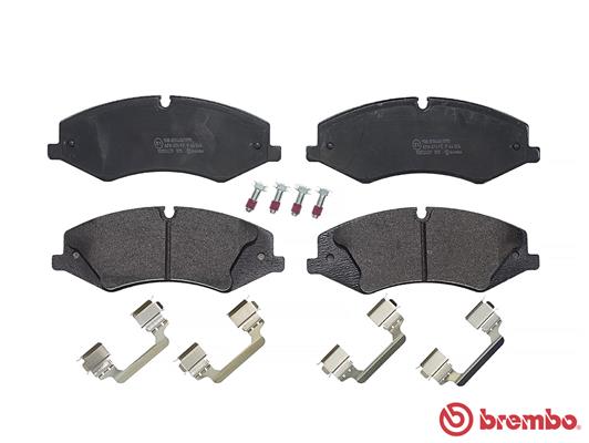 BREMBO P 44 024 - Комплект тормозных колодок, дисковый тормоз PRIME LINE