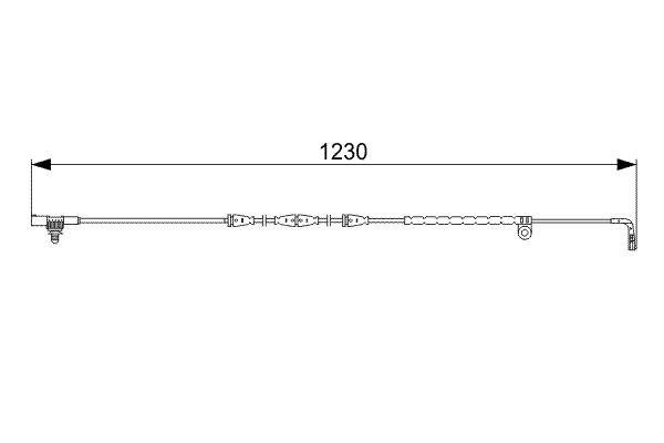BOSCH 1 987 473 022 - Датчик износа тормозных колодок