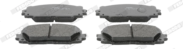 FERODO FDB4310 - Комплект тормозных колодок, дисковый тормоз PREMIER