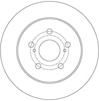 TRW DF6145 - Тормозные диски