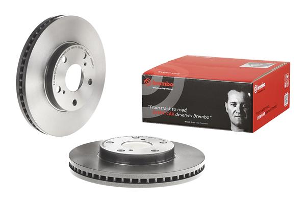 BREMBO 09.A386.11 - Тормозной диск PRIME LINE - UV Coated