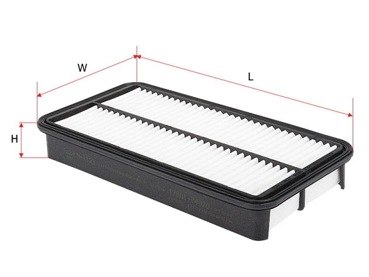 SAKURA AUTOMOTIVE A-1123 - Воздушный фильтр