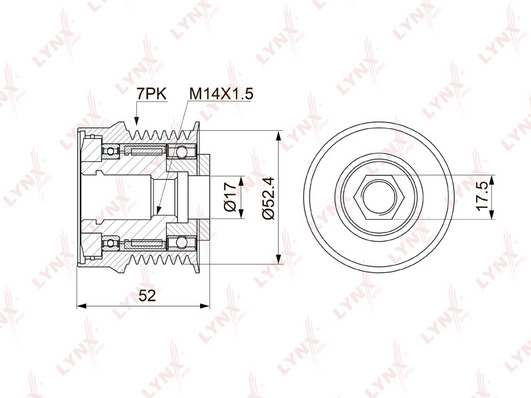 Шкив генератора
