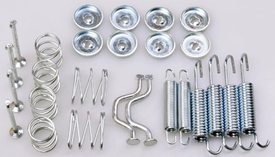 DENCKERMANN B160154 - Ремкомплект тормозных колодок ручника