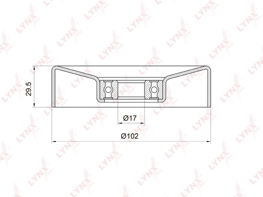 Натяжной ролик
