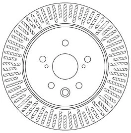 TRW DF6691 - Тормозные диски