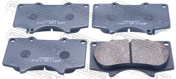 FEBEST 0101-GRJ120F - Тормозные колодки 