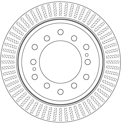 TRW DF6342 - Тормозные диски