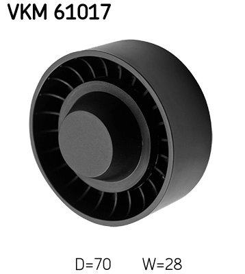 SKF VKM 61017 - Ролик обводной приводного ремня