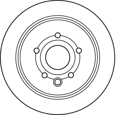 TRW DF6052 - Тормозные диски