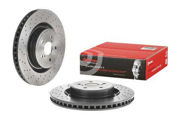 BREMBO 09.A300.11 - Тормозной диск PRIME LINE - UV Coated