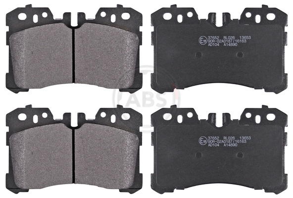A.B.S. 37652 - Тормозные колодки 