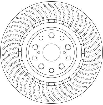 TRW DF6489S - Тормозные диски