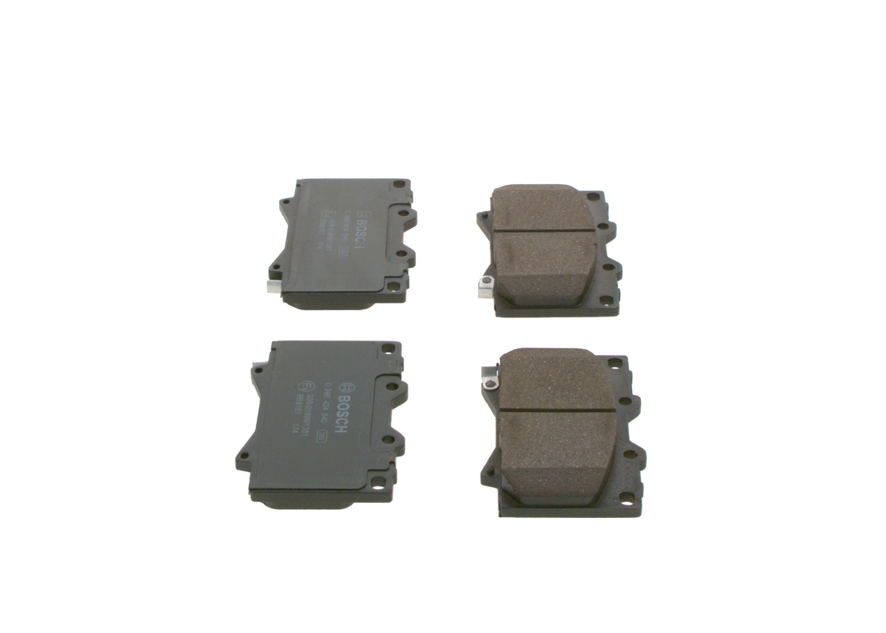 BOSCH 0 986 424 640 - Тормозные колодки 