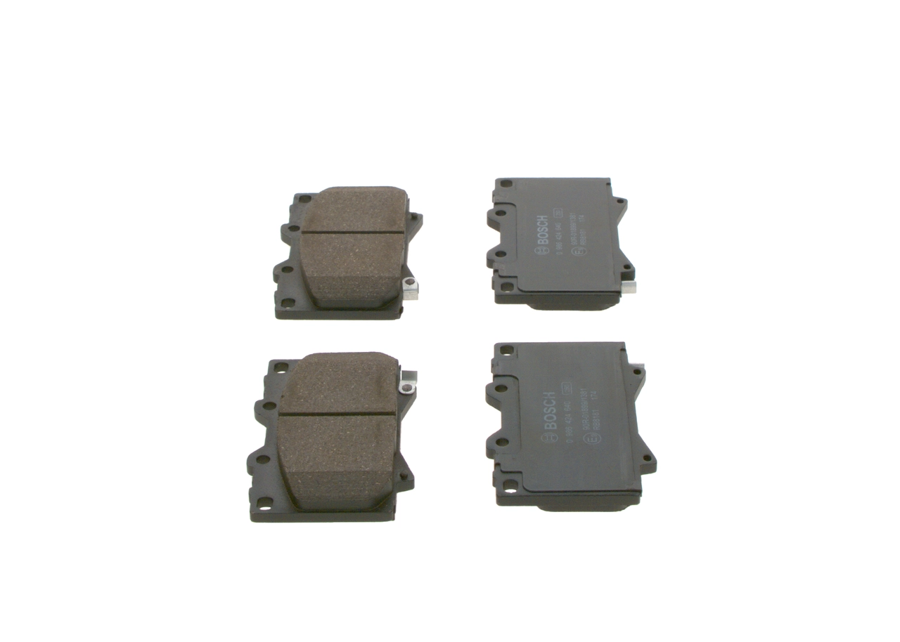 BOSCH 0 986 424 640 - Тормозные колодки 