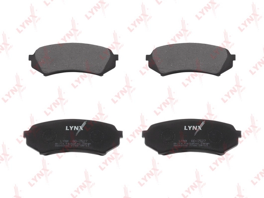 LYNXAUTO BD-7527 - Тормозные колодки 