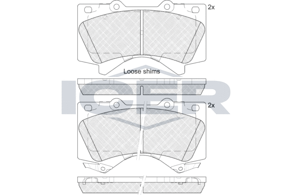 Тормозные колодки 