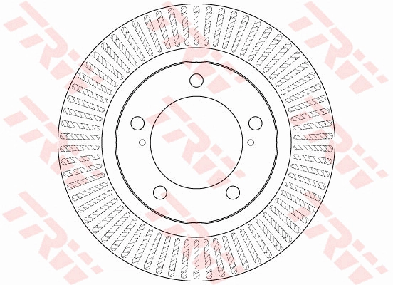 TRW DF6239S - Тормозные диски