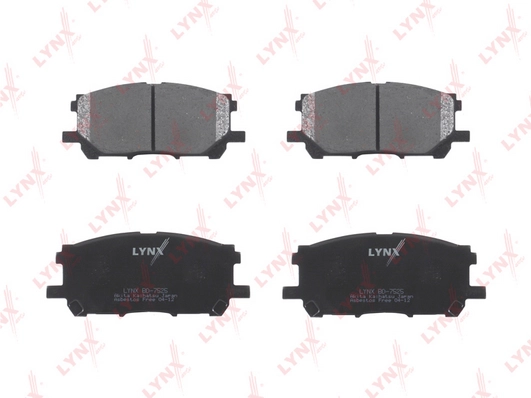 LYNXAUTO BD-7525 - Тормозные колодки 