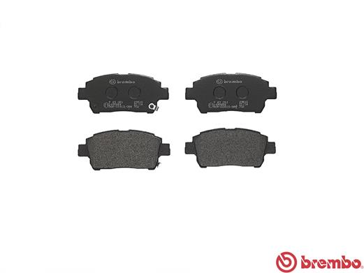 BREMBO P 83 051 - Комплект тормозных колодок, дисковый тормоз PRIME LINE