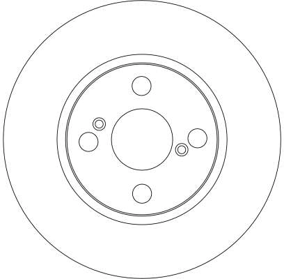 TRW DF4403 - Тормозные диски
