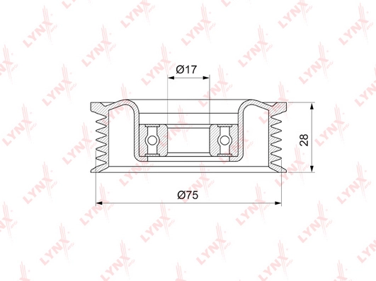 Натяжной ролик